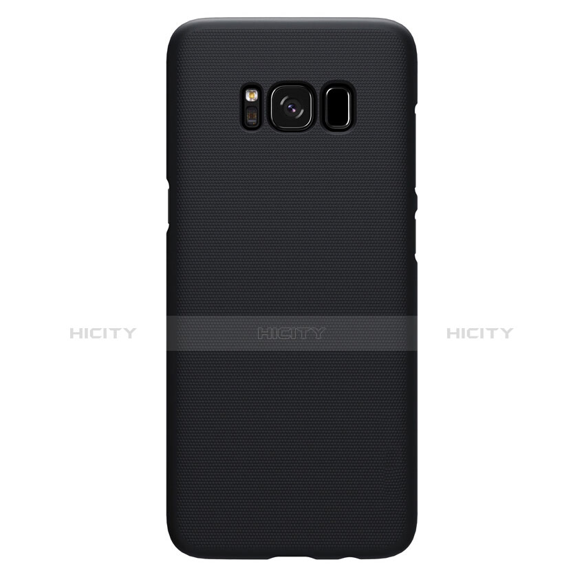 Samsung Galaxy S8用ハードケース プラスチック 質感もマット P01 サムスン ブラック