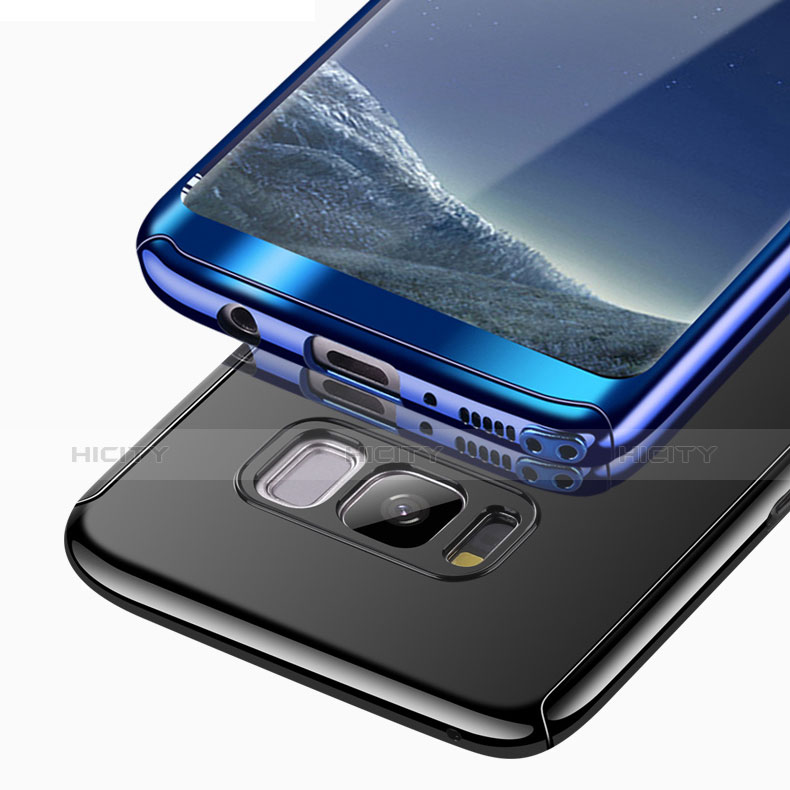 Samsung Galaxy S8用ハードケース プラスチック 質感もマット 前面と背面 360度 フルカバー サムスン 
