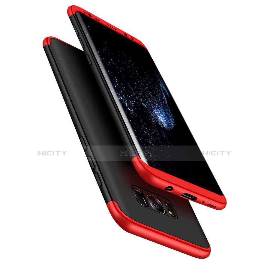 Samsung Galaxy S8用ハードケース プラスチック 質感もマット 前面と背面 360度 フルカバー M01 サムスン 