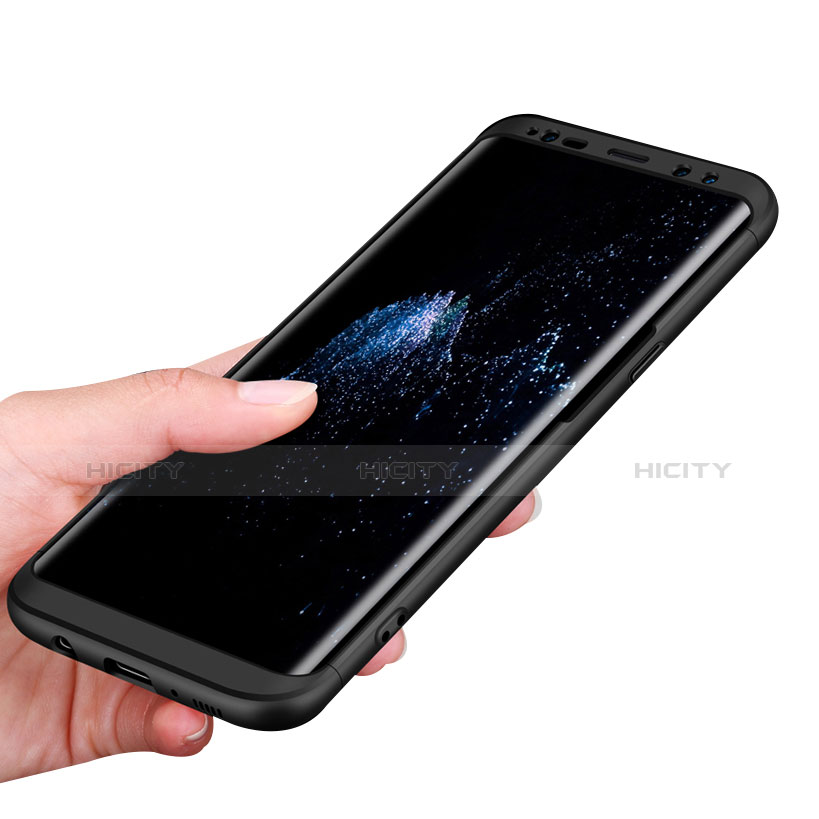 Samsung Galaxy S8用ハードケース プラスチック 質感もマット 前面と背面 360度 フルカバー M01 サムスン 