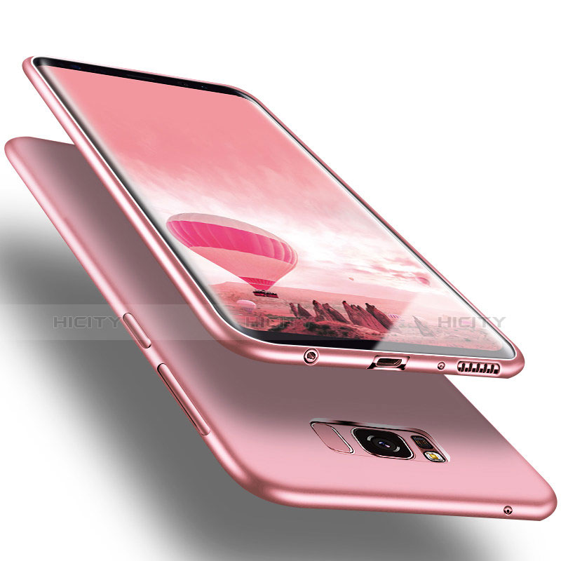 Samsung Galaxy S8用極薄ソフトケース シリコンケース 耐衝撃 全面保護 S05 サムスン 