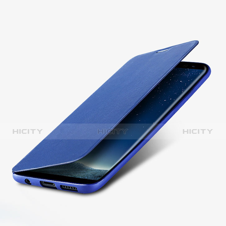 Samsung Galaxy S8用手帳型 レザーケース スタンド カバー P01 サムスン 