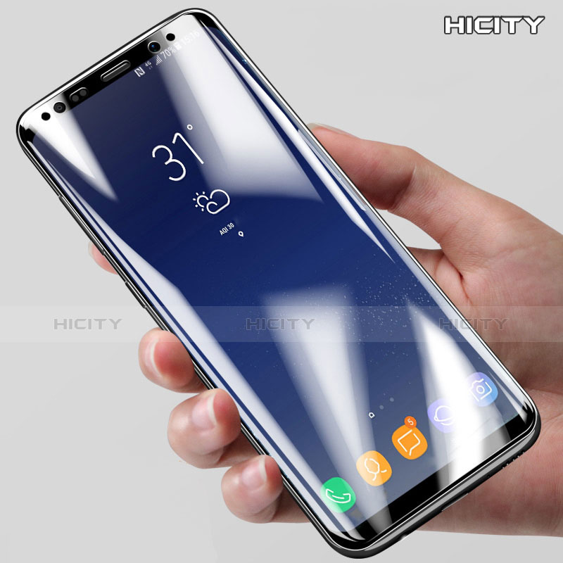 Samsung Galaxy S8用強化ガラス 液晶保護フィルム T02 サムスン クリア
