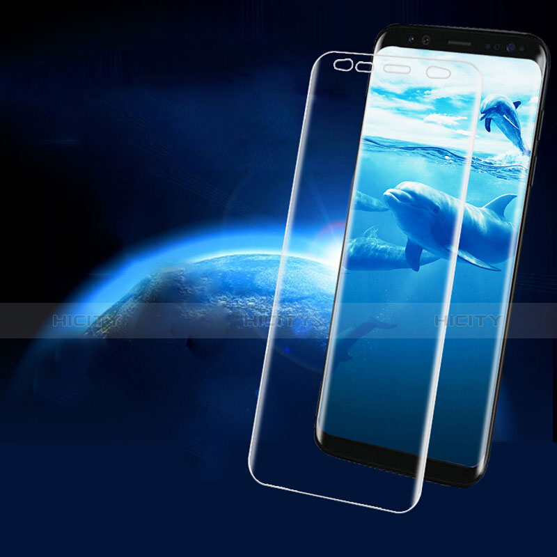 Samsung Galaxy S8用強化ガラス 液晶保護フィルム T05 サムスン クリア