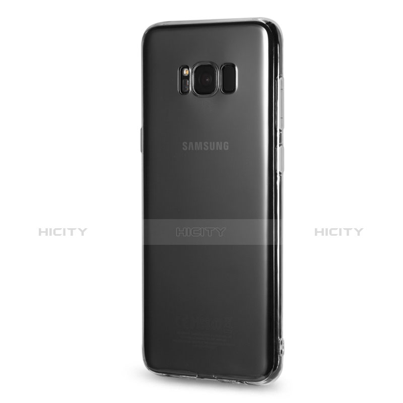 Samsung Galaxy S8 Plus用極薄ソフトケース シリコンケース 耐衝撃 全面保護 クリア透明 T08 サムスン クリア