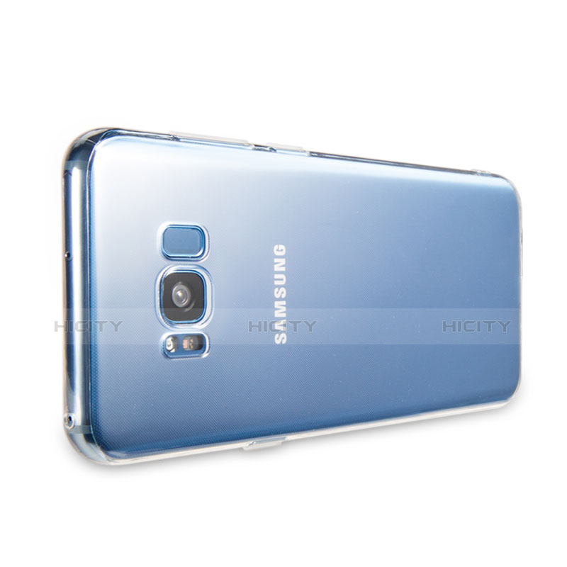 Samsung Galaxy S8 Plus用極薄ソフトケース シリコンケース 耐衝撃 全面保護 クリア透明 T08 サムスン クリア