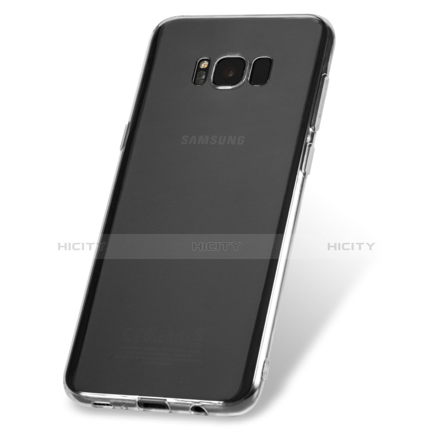 Samsung Galaxy S8 Plus用極薄ソフトケース シリコンケース 耐衝撃 全面保護 クリア透明 T07 サムスン クリア