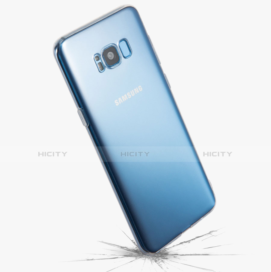 Samsung Galaxy S8 Plus用極薄ソフトケース シリコンケース 耐衝撃 全面保護 クリア透明 T07 サムスン クリア