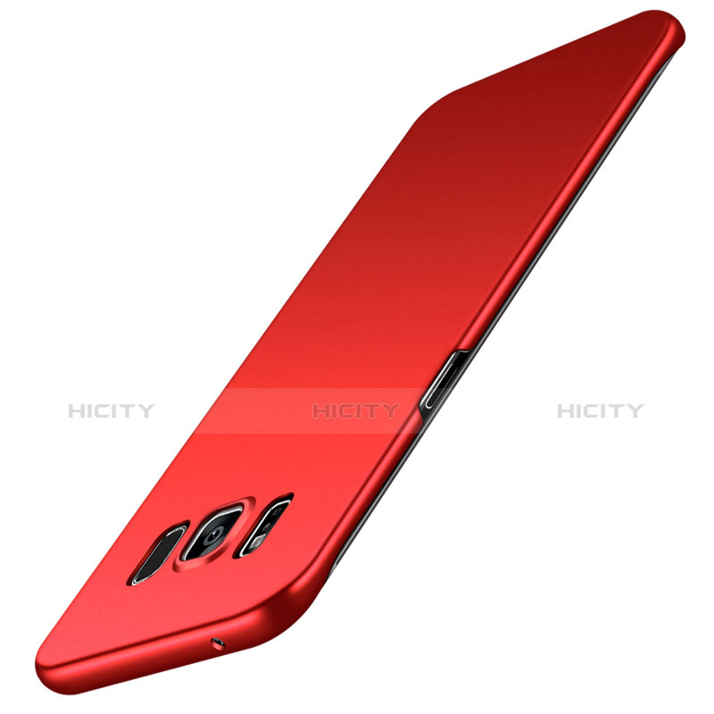 Samsung Galaxy S8 Plus用ハードケース プラスチック 質感もマット M02 サムスン レッド