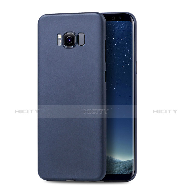 Samsung Galaxy S8 Plus用ハードケース プラスチック 質感もマット S01 サムスン ネイビー