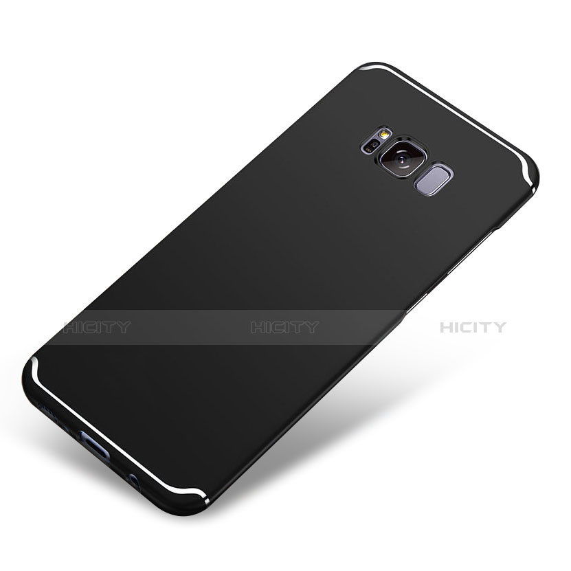 Samsung Galaxy S8 Plus用ハードケース プラスチック 質感もマット M04 サムスン ブラック