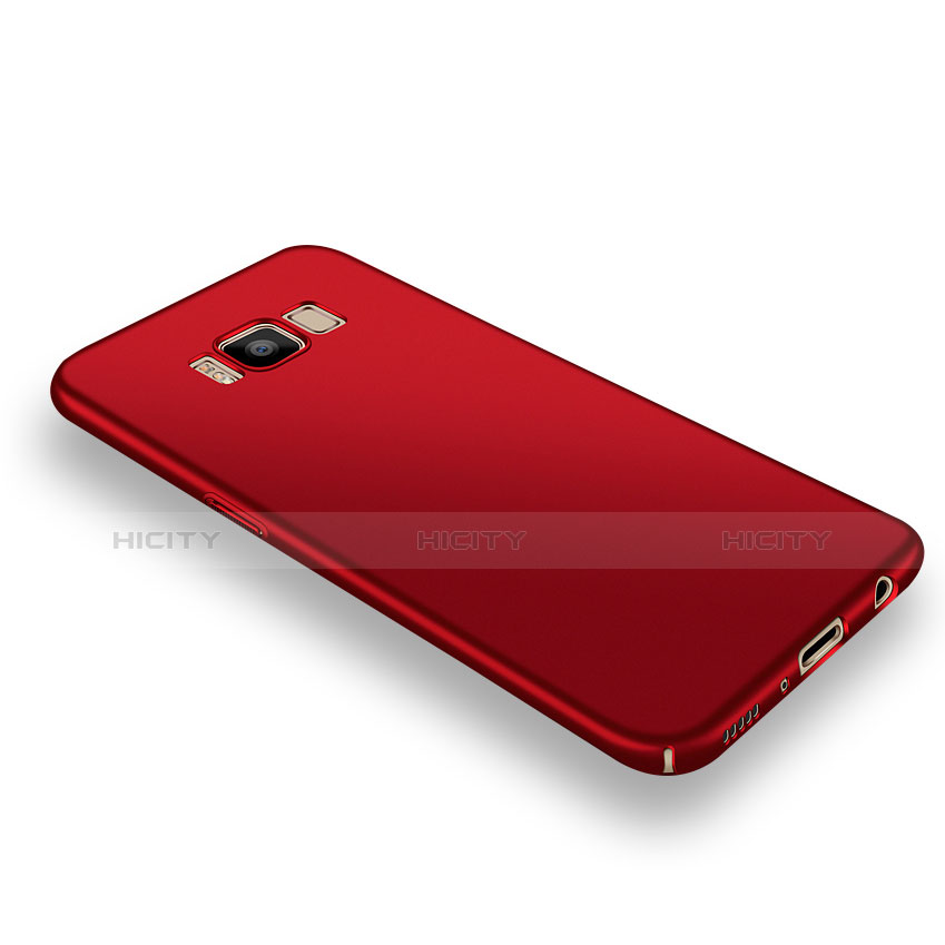 Samsung Galaxy S8 Plus用ハードケース プラスチック 質感もマット M05 サムスン レッド
