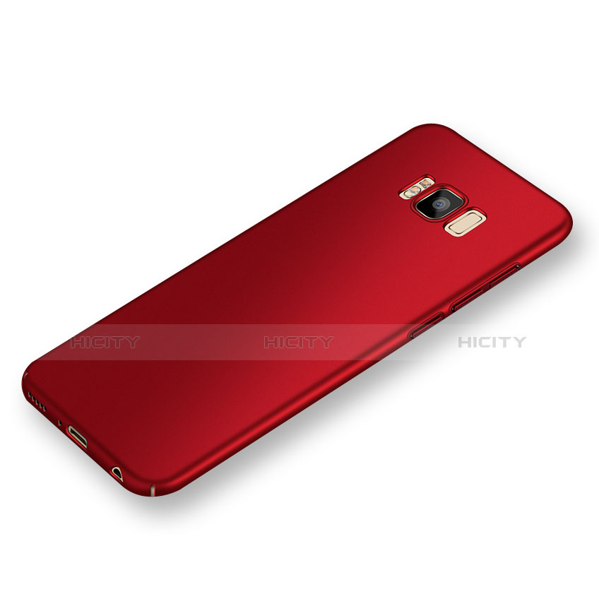 Samsung Galaxy S8 Plus用ハードケース プラスチック 質感もマット M05 サムスン レッド