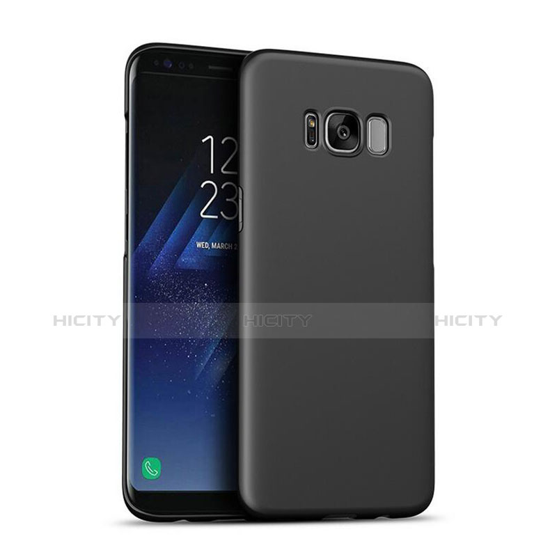 Samsung Galaxy S8 Plus用ハードケース プラスチック 質感もマット M08 サムスン ブラック