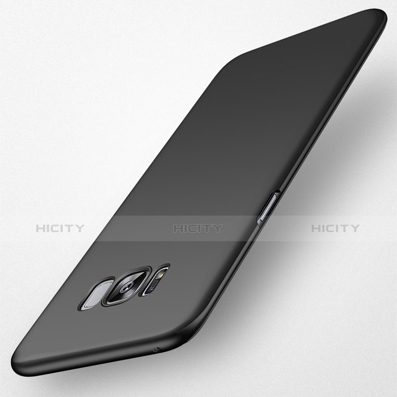 Samsung Galaxy S8 Plus用ハードケース プラスチック 質感もマット M08 サムスン ブラック