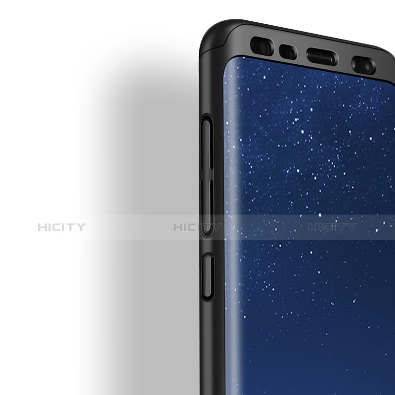 Samsung Galaxy S8 Plus用極薄ソフトケース シリコンケース 耐衝撃 全面保護 S04 サムスン ブラック