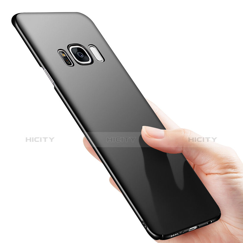 Samsung Galaxy S8 Plus用ハードケース プラスチック 質感もマット M12 サムスン ブラック