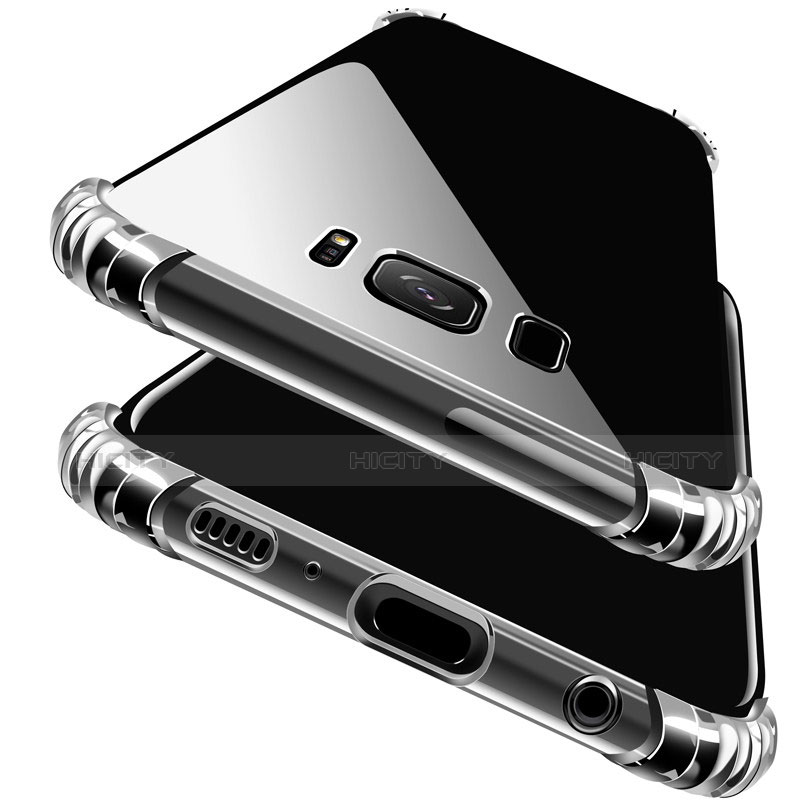 Samsung Galaxy S8 Plus用極薄ソフトケース シリコンケース 耐衝撃 全面保護 クリア透明 T16 サムスン クリア