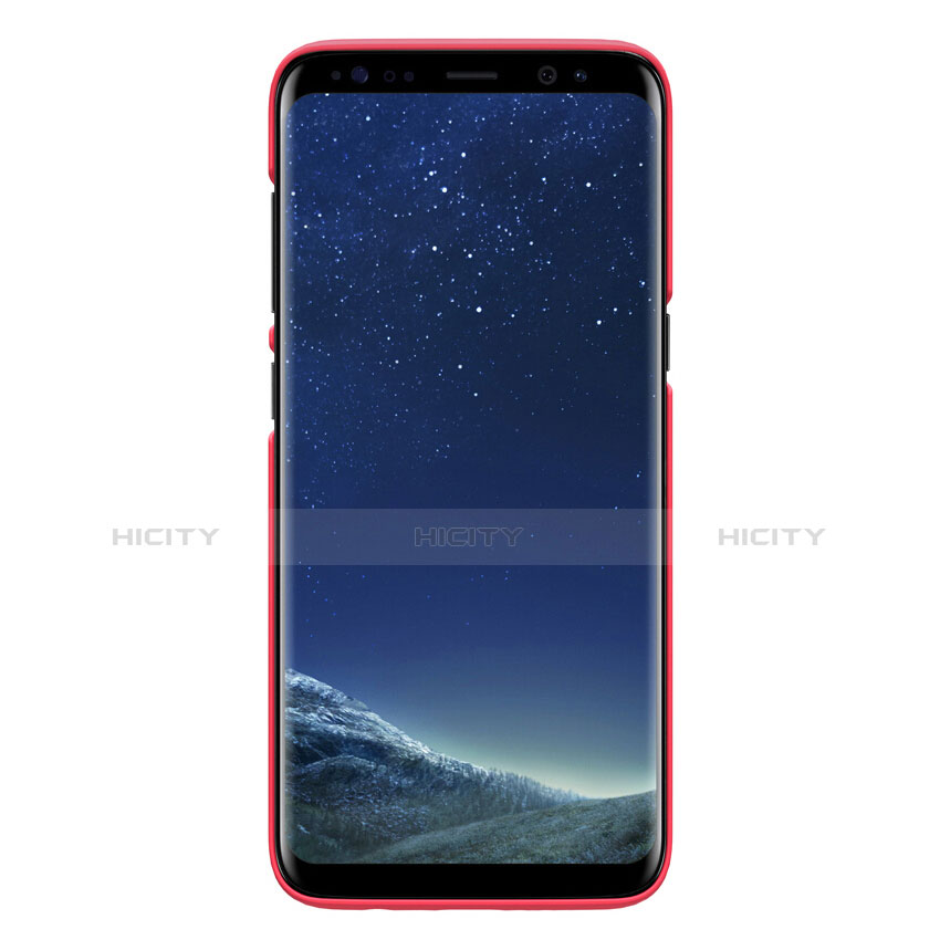 Samsung Galaxy S8 Plus用ハードケース プラスチック 質感もマット P01 サムスン レッド