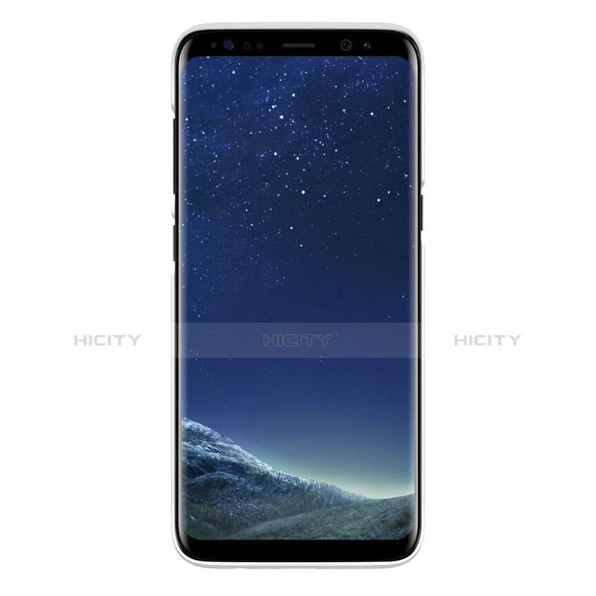 Samsung Galaxy S8 Plus用ハードケース プラスチック 質感もマット P01 サムスン ホワイト