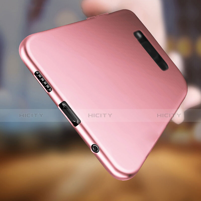 Samsung Galaxy S8 Plus用極薄ソフトケース シリコンケース 耐衝撃 全面保護 S06 サムスン ピンク