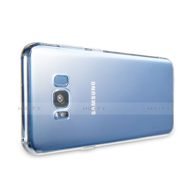 Samsung Galaxy S8 Plus用極薄ソフトケース シリコンケース 耐衝撃 全面保護 クリア透明 H07 サムスン クリア