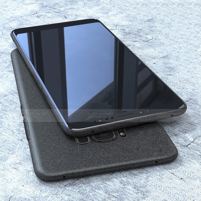 Samsung Galaxy S8 Plus用極薄ソフトケース シリコンケース 耐衝撃 全面保護 S10 サムスン ブラック