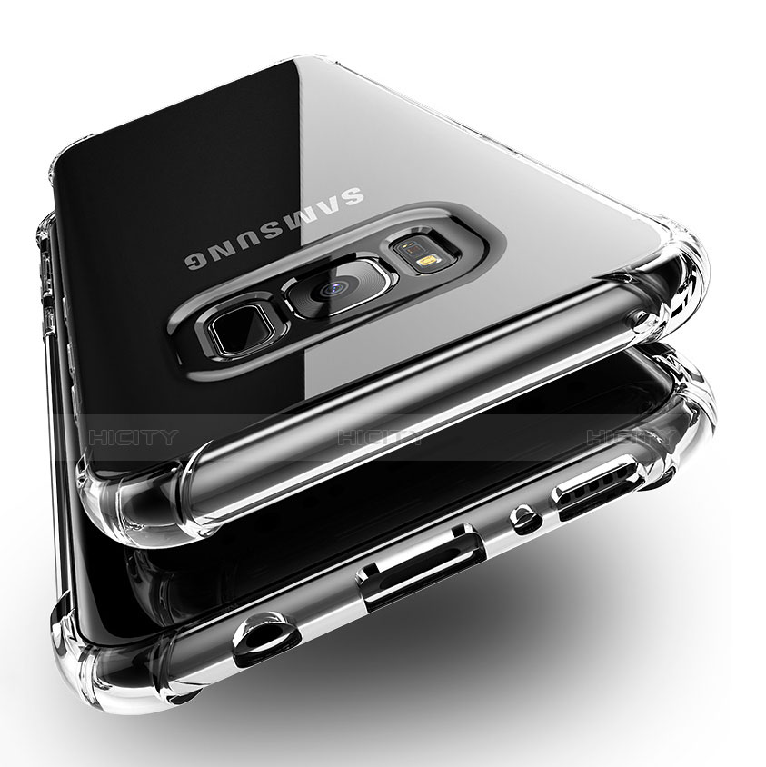 Samsung Galaxy S8 Plus用極薄ソフトケース シリコンケース 耐衝撃 全面保護 クリア透明 H02 サムスン 