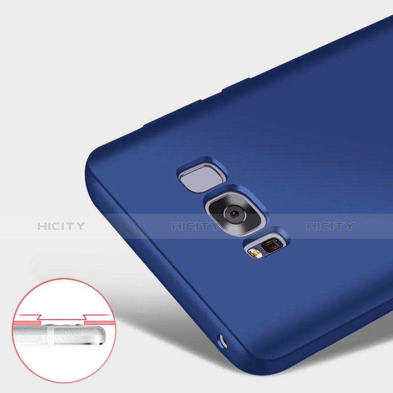 Samsung Galaxy S8 Plus用ハードケース プラスチック 質感もマット 前面と背面 360度 フルカバー Q02 サムスン 