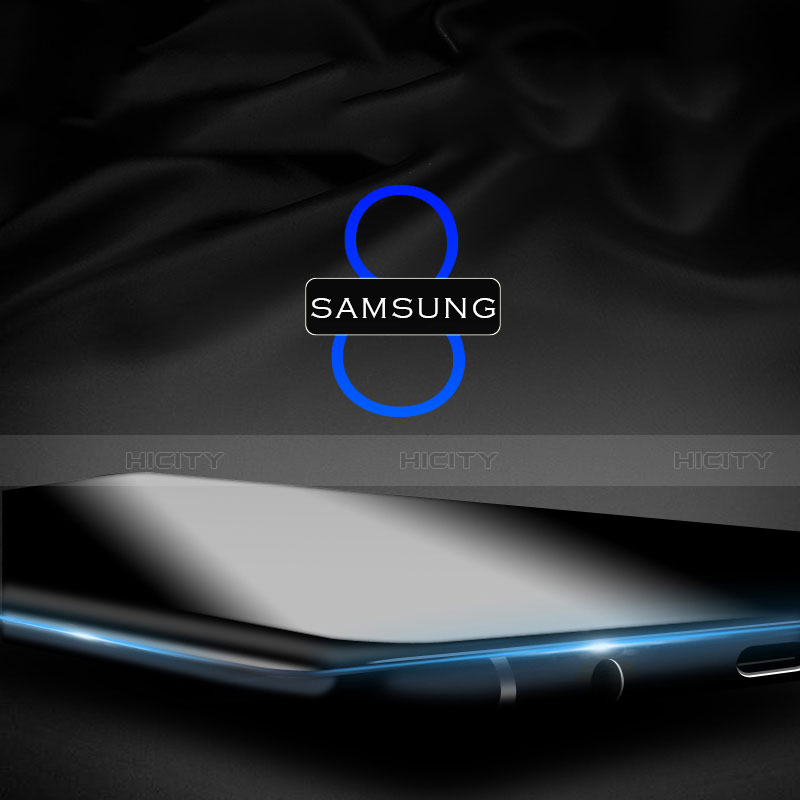 Samsung Galaxy S8 Plus用アンチグレア ブルーライト 強化ガラス 液晶保護フィルム サムスン ネイビー