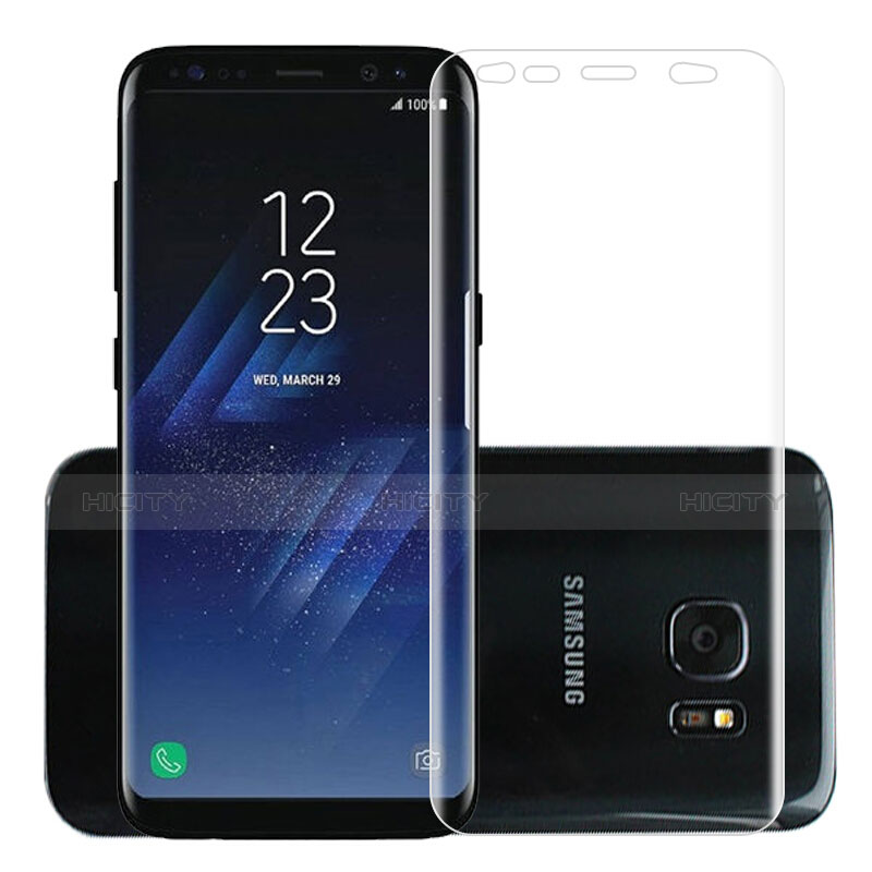 Samsung Galaxy S8 Plus用強化ガラス 液晶保護フィルム 3D サムスン クリア