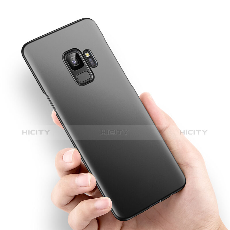 Samsung Galaxy S9用ハードケース プラスチック 質感もマット サムスン ブラック