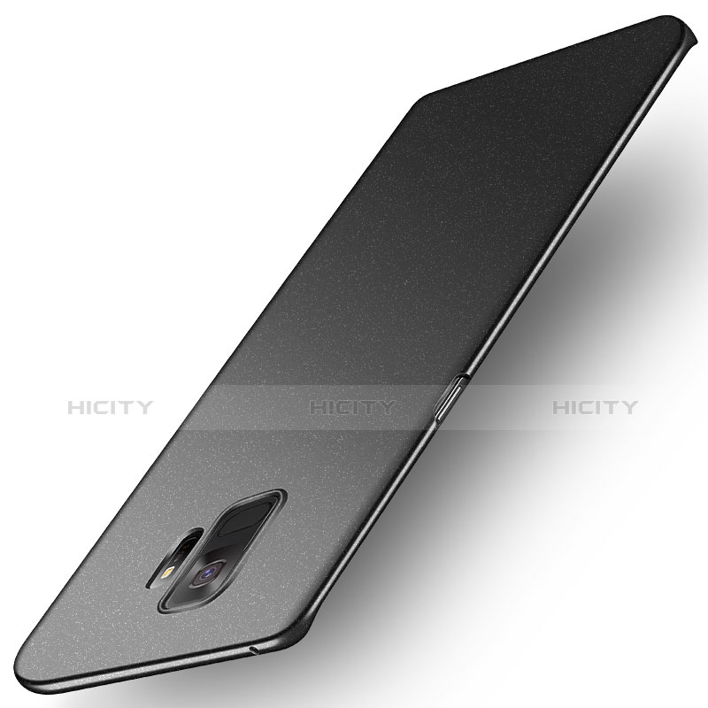 Samsung Galaxy S9用ハードケース プラスチック 質感もマット M06 サムスン ブラック