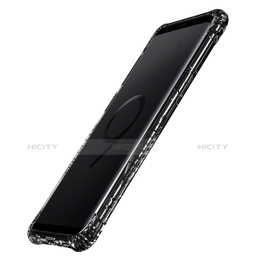Samsung Galaxy S9用極薄ソフトケース シリコンケース 耐衝撃 全面保護 クリア透明 T05 サムスン クリア