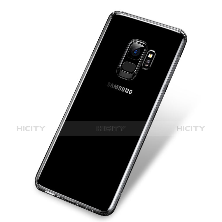 Samsung Galaxy S9用極薄ソフトケース シリコンケース 耐衝撃 全面保護 クリア透明 T06 サムスン クリア