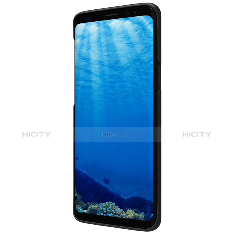 Samsung Galaxy S9用ハードケース プラスチック 質感もマット M09 サムスン ブラック