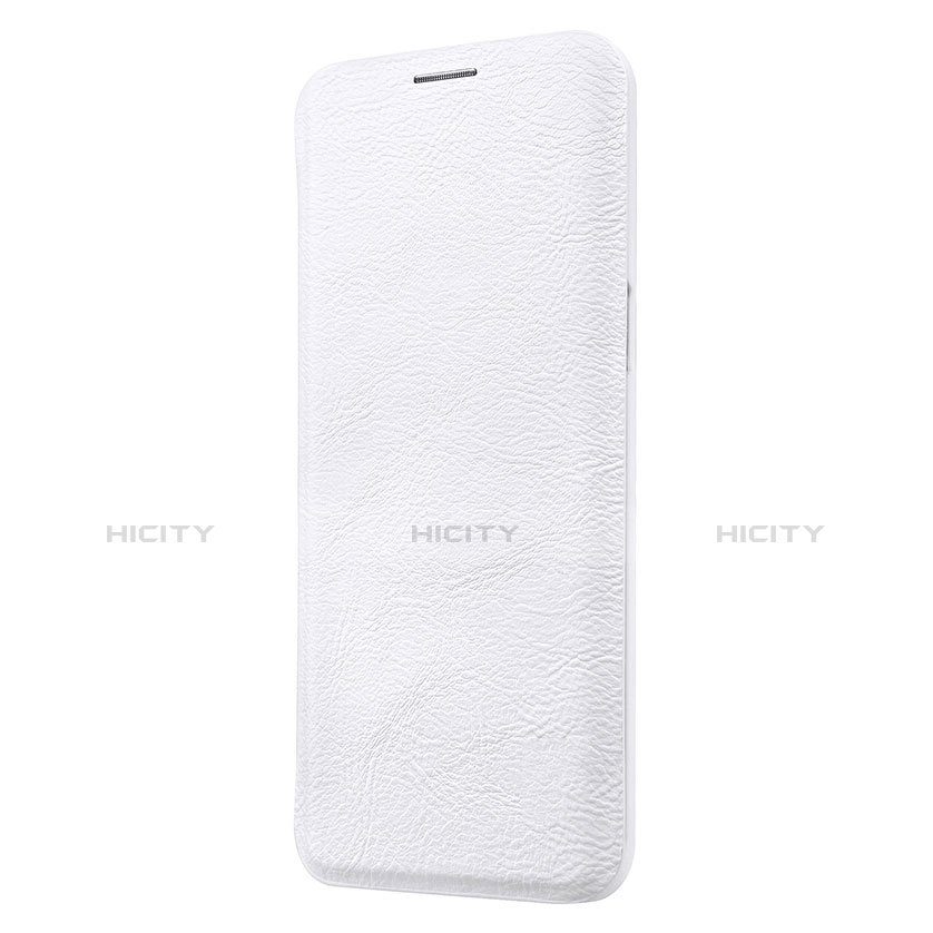 Samsung Galaxy S9用手帳型 レザーケース スタンド L01 サムスン ホワイト
