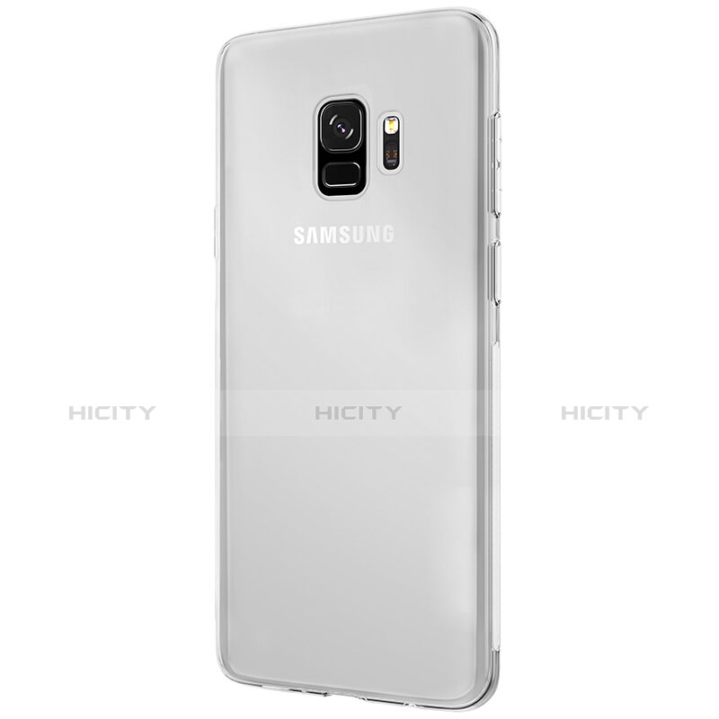 Samsung Galaxy S9用極薄ソフトケース シリコンケース 耐衝撃 全面保護 クリア透明 T07 サムスン クリア