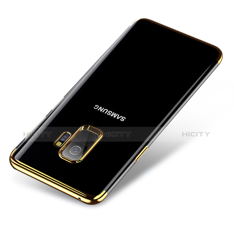 Samsung Galaxy S9用極薄ソフトケース シリコンケース 耐衝撃 全面保護 クリア透明 H01 サムスン 
