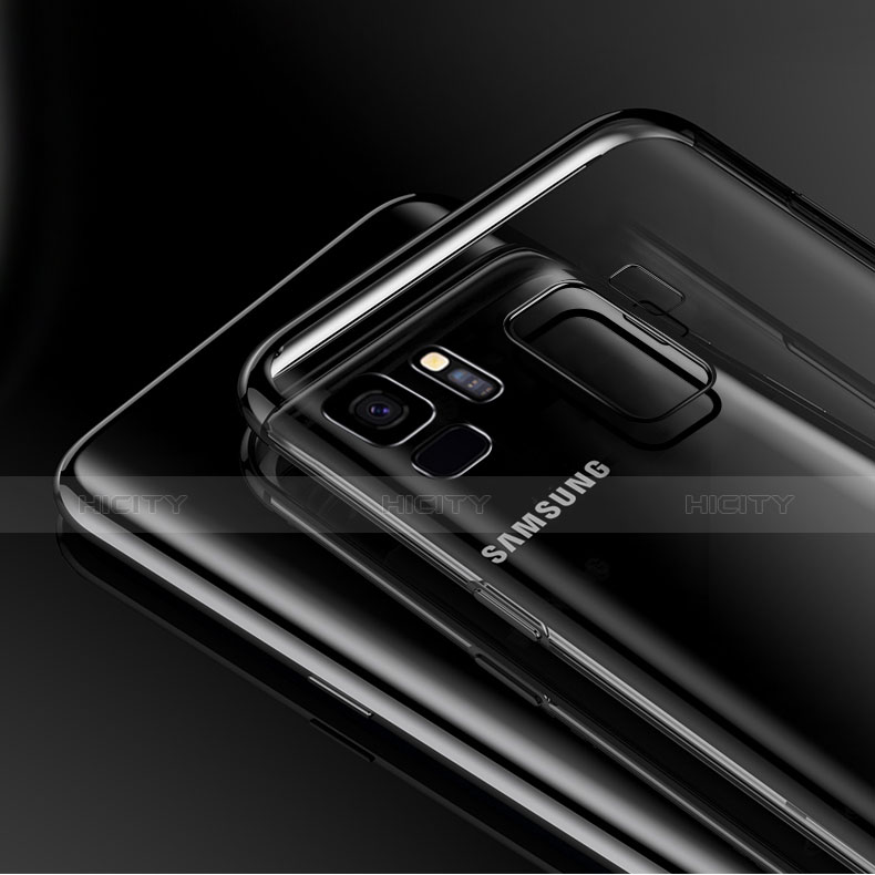 Samsung Galaxy S9用極薄ソフトケース シリコンケース 耐衝撃 全面保護 クリア透明 H03 サムスン 
