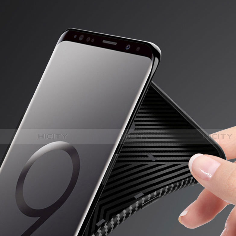Samsung Galaxy S9用ハイブリットバンパーケース プラスチック アンド指輪 マグネット式 サムスン 