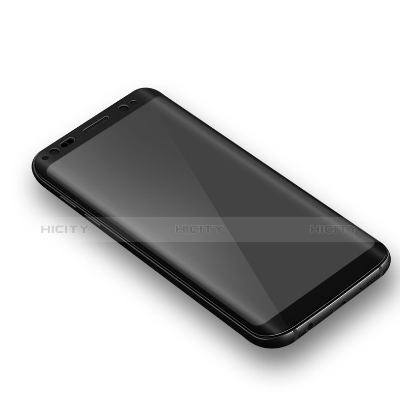 Samsung Galaxy S9用強化ガラス フル液晶保護フィルム F06 サムスン ブラック