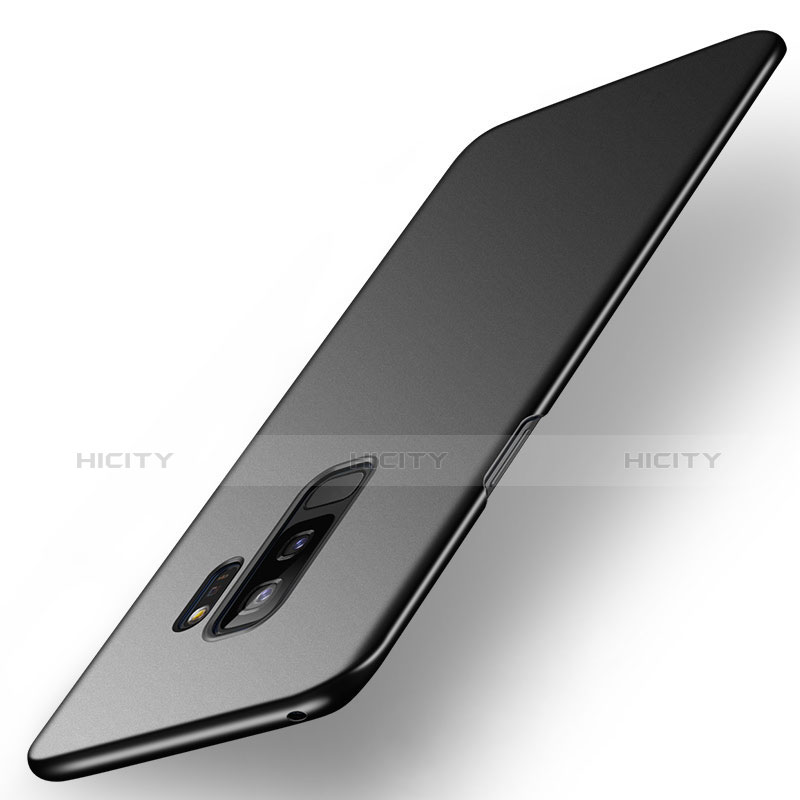 Samsung Galaxy S9 Plus用ハードケース プラスチック 質感もマット M01 サムスン ブラック