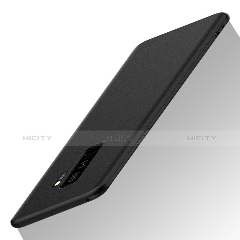 Samsung Galaxy S9 Plus用360度 フルカバー極薄ソフトケース シリコンケース 耐衝撃 全面保護 サムスン ブラック