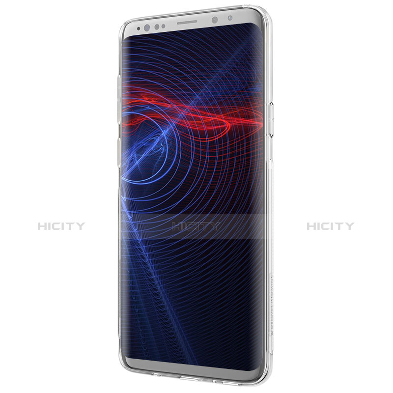 Samsung Galaxy S9 Plus用極薄ソフトケース シリコンケース 耐衝撃 全面保護 クリア透明 T04 サムスン クリア