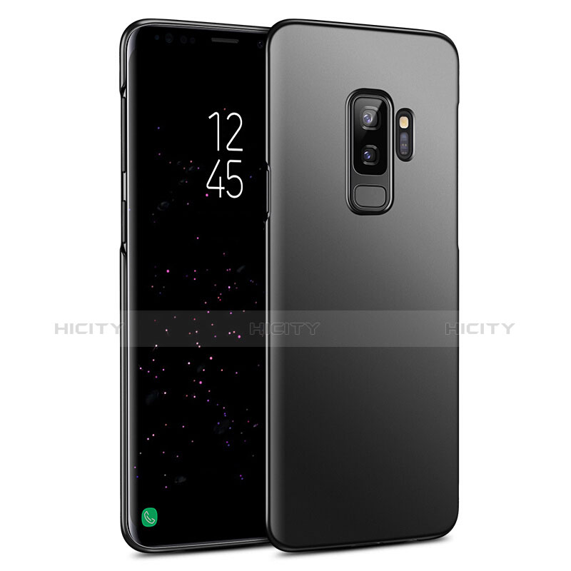 Samsung Galaxy S9 Plus用ハードケース プラスチック 質感もマット サムスン ブラック