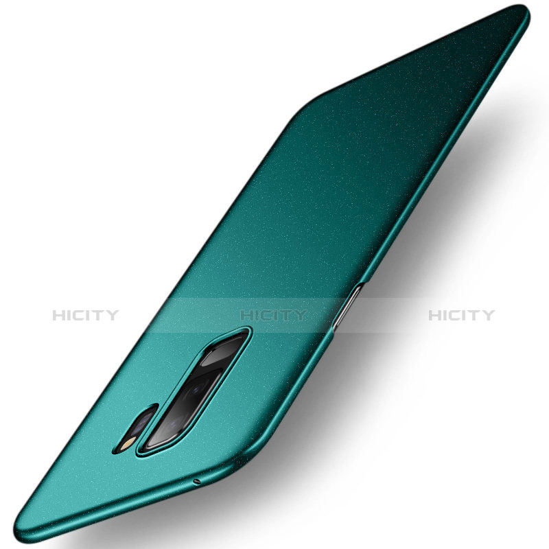 Samsung Galaxy S9 Plus用ハードケース プラスチック カバー サムスン グリーン