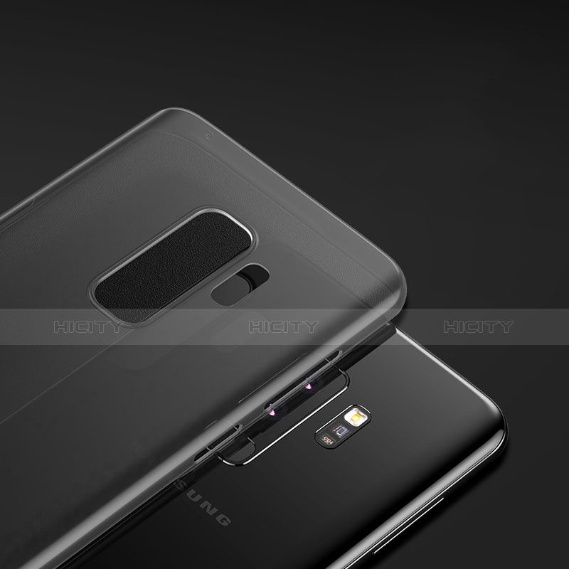Samsung Galaxy S9 Plus用極薄ソフトケース シリコンケース 耐衝撃 全面保護 S02 サムスン ブラック
