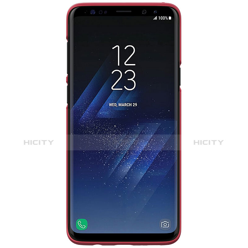 Samsung Galaxy S9 Plus用ハードケース プラスチック 質感もマット M02 サムスン レッド