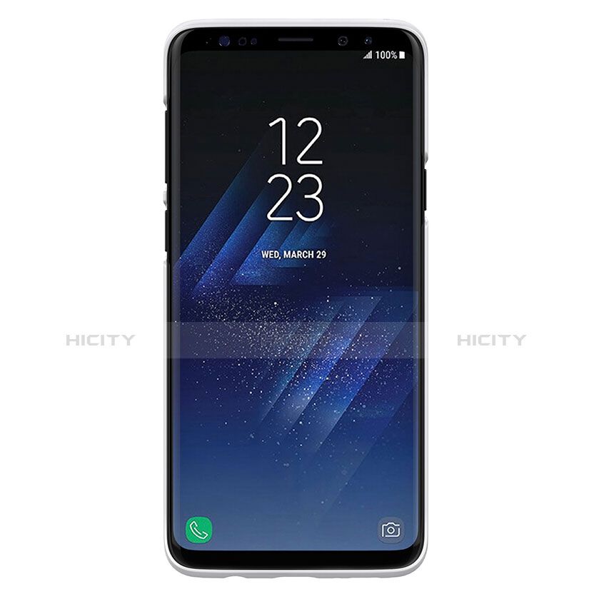 Samsung Galaxy S9 Plus用ハードケース プラスチック 質感もマット M02 サムスン ホワイト